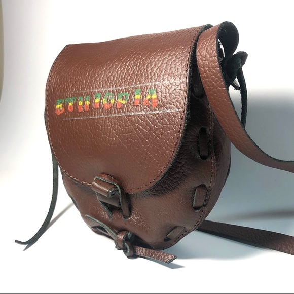 Ethiopia Crossbody Messenger Purse - Picture 2 of 4